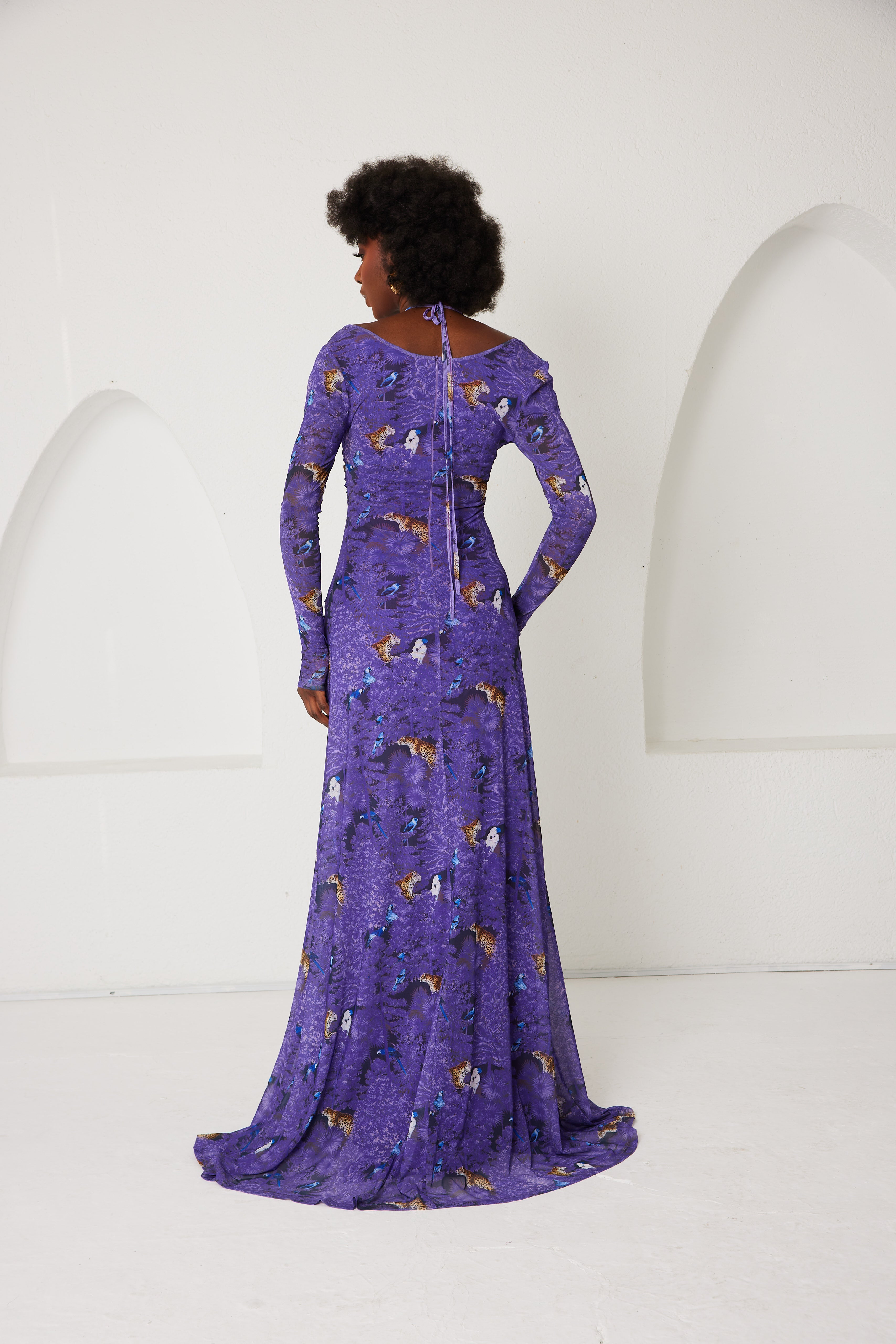 Maxi Dress – Dream Eden Mirage- Purple