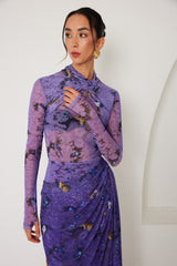 Two-Piece Skirt Set – Dream Eden Mirage- Purple