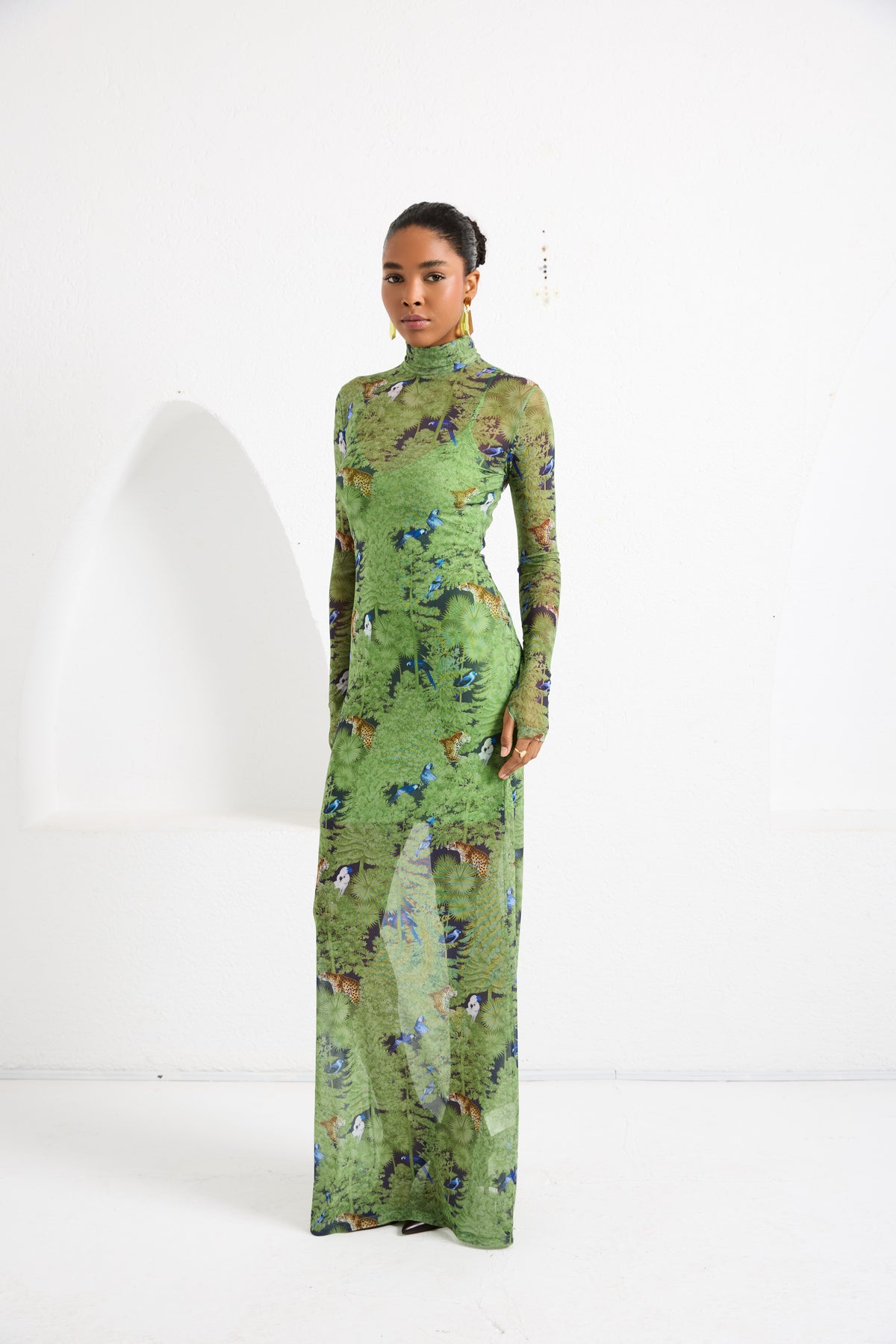 Maxi Dress - Dream Eden - Green