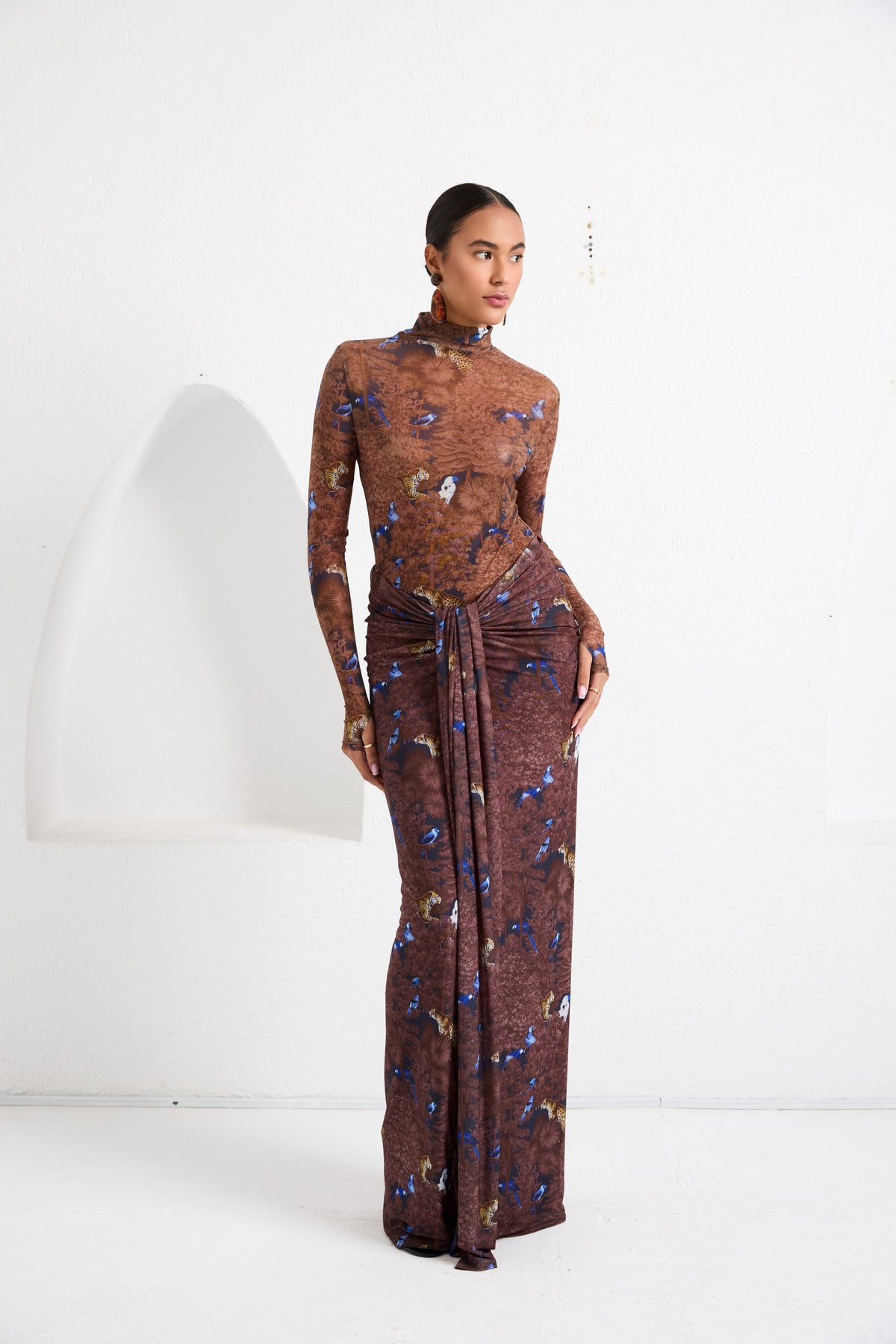 Two-Piece Set - Dream Eden - Brown