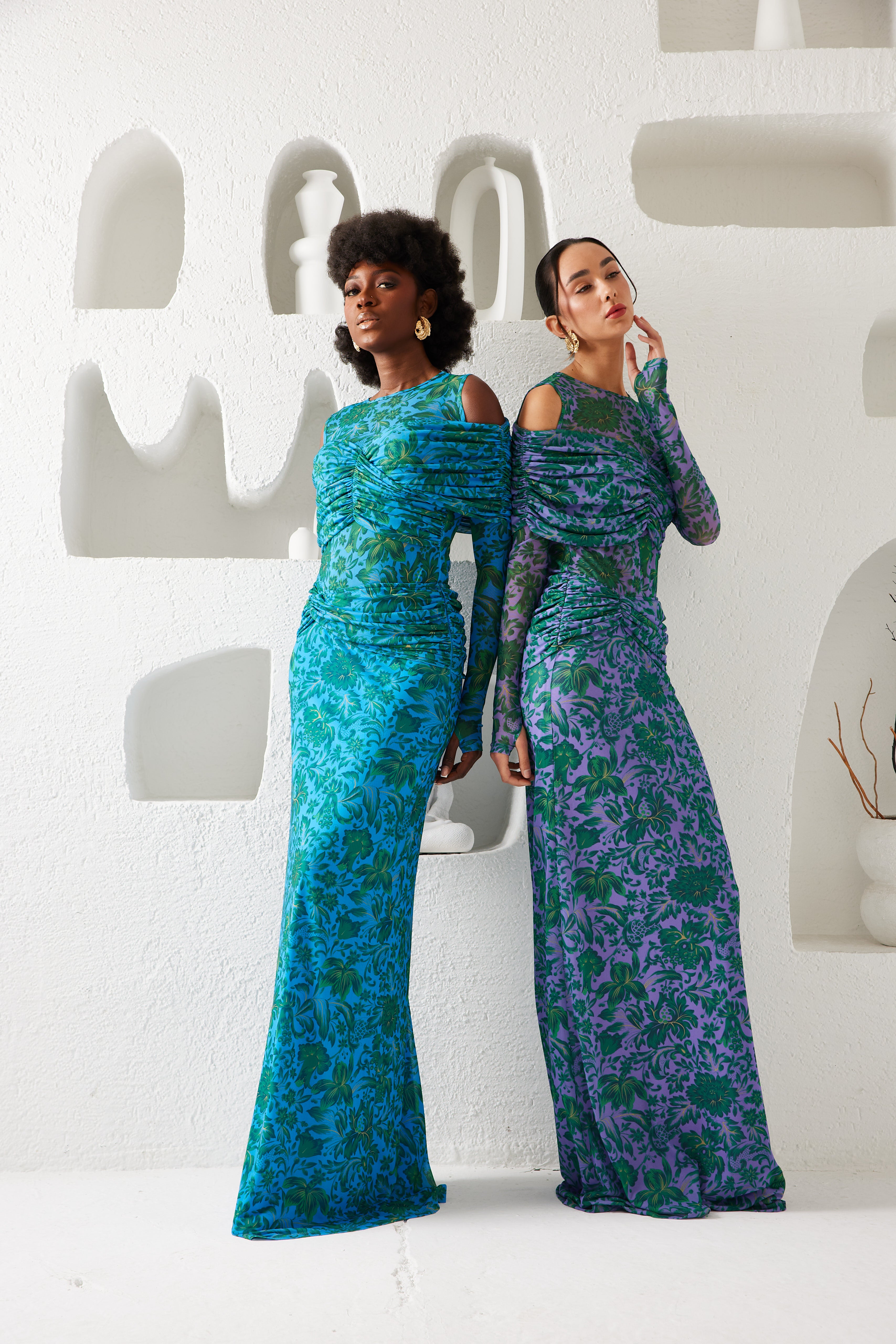 Two-Piece Set- Bloom Noir