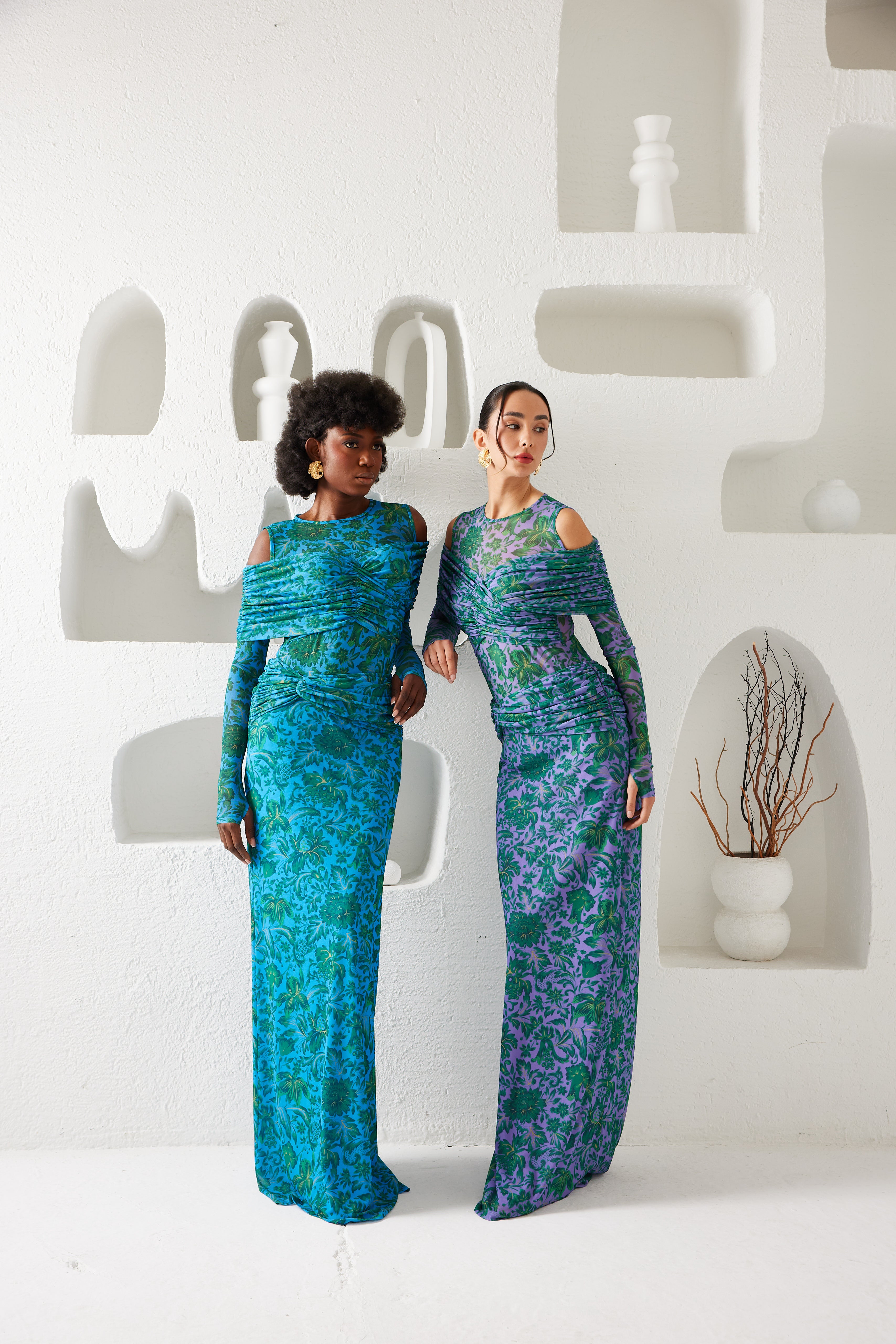 Two-Piece Set- Bloom Noir