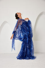 Maxi Kaftan - Lapis Escape - Blue