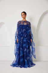 Maxi Kaftan - Lapis Escape - Blue
